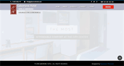 Desktop Screenshot of gaboronehotel.com